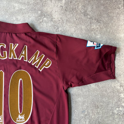 【BNWT正規品2005-2006 NIKE Arsenal home BERGKAMP #10 Last Highbury】