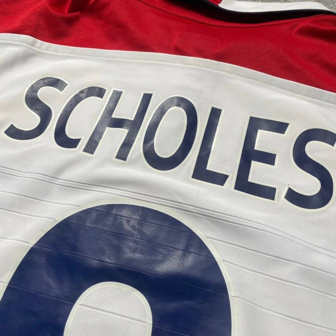 【正規品2003-2005 UMBRO England Home Scholes #8】