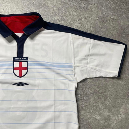【正規品2003-2005 UMBRO England Home Scholes #8】