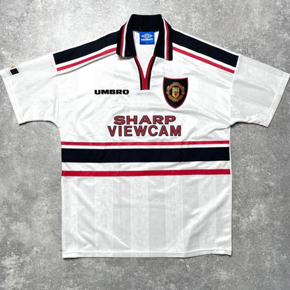 【正規品1997-1999 UMBRO Manchester United Away Shirt #9】