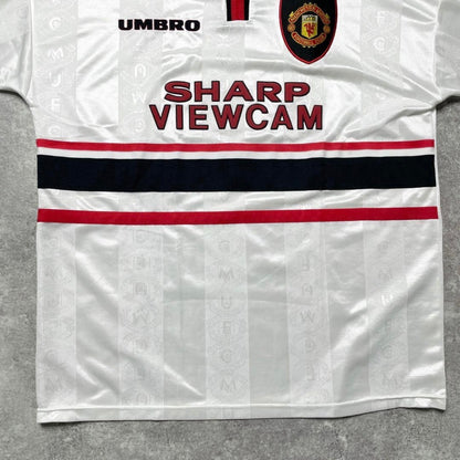 【正規品1997-1999 UMBRO Manchester United Away Shirt #9】