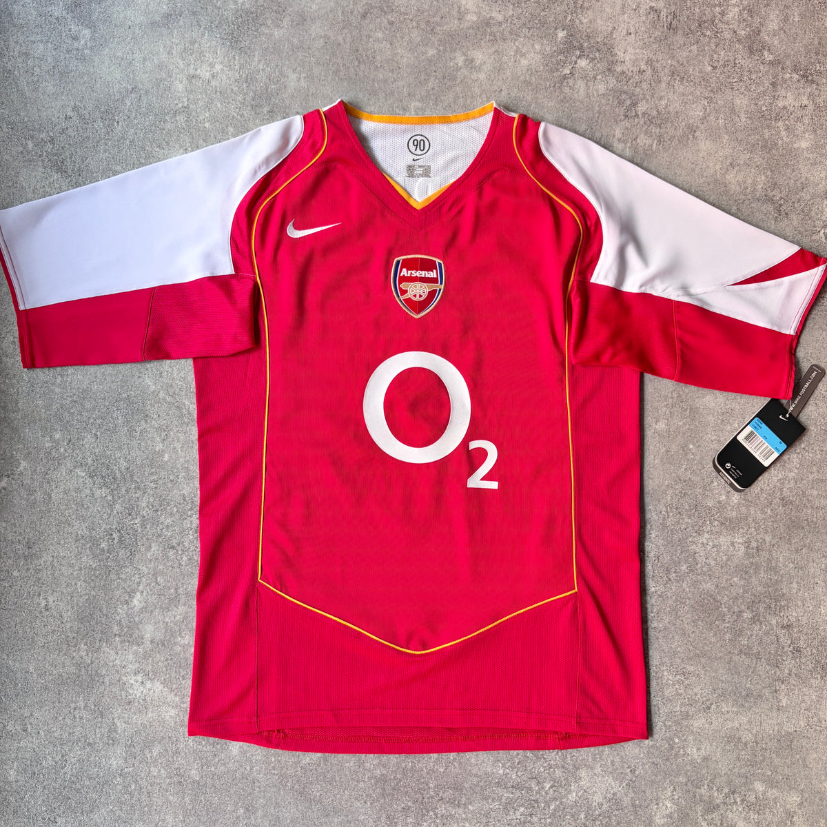 【BNWT正規品2004-2005 NIKE Arsenal home PIRES #7】