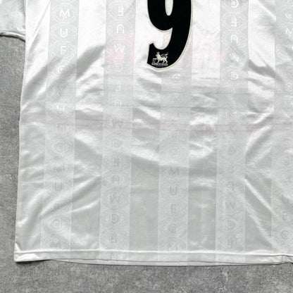 【正規品1997-1999 UMBRO Manchester United Away Shirt #9】