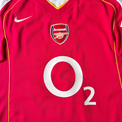 【BNWT正規品2004-2005 NIKE Arsenal home PIRES #7】