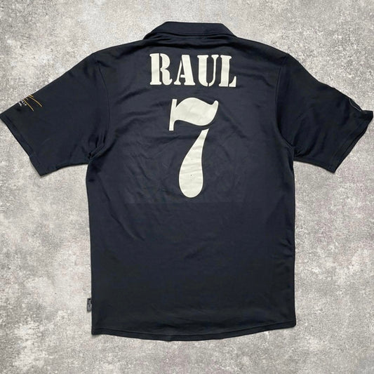 【正規品2002-2003 adidas Real  Madrid away RAUL #7】