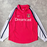【正規選手支給品2000-2001 NIKE Arsenal home L/S MALZ #19】