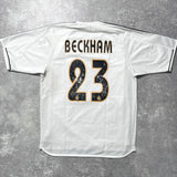 【正規品2003-2004 adidas Real Madrid home Beckham #23】