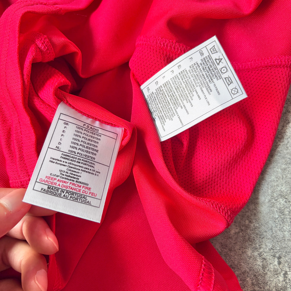 【正規選手支給品2000-2001 NIKE Arsenal home L/S MALZ #19】