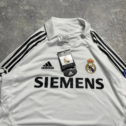 【BNWT正規品2005-2006 adidas Real Madrid home L/S ROBINHO #10】