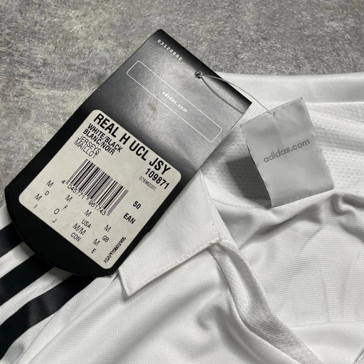 【BNWT正規品2005-2006 adidas Real Madrid home L/S ROBINHO #10】
