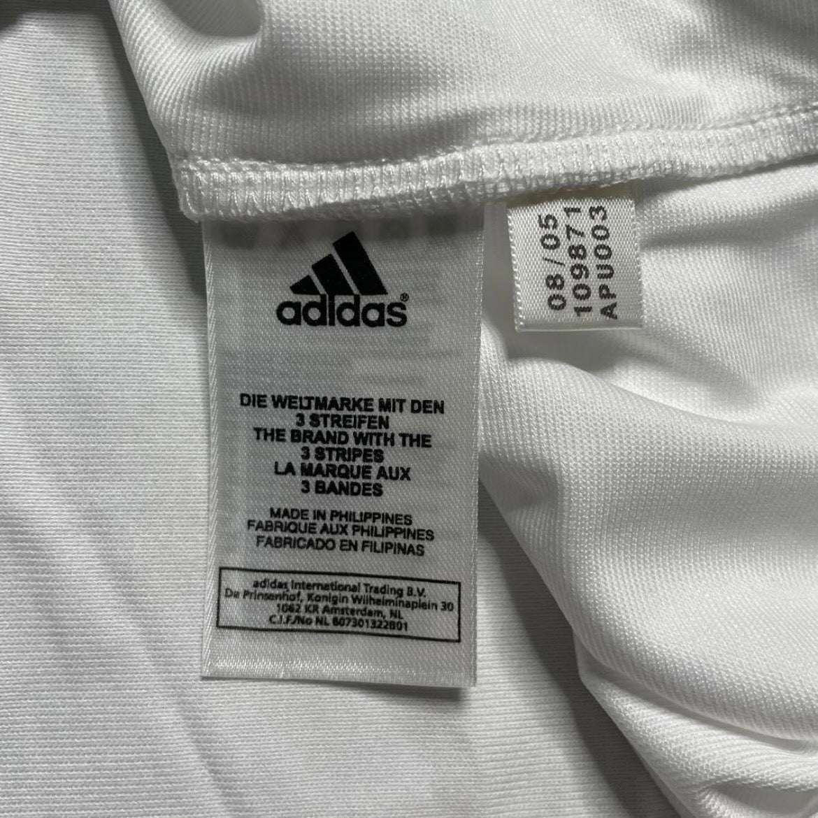 【BNWT正規品2005-2006 adidas Real Madrid home L/S ROBINHO #10】