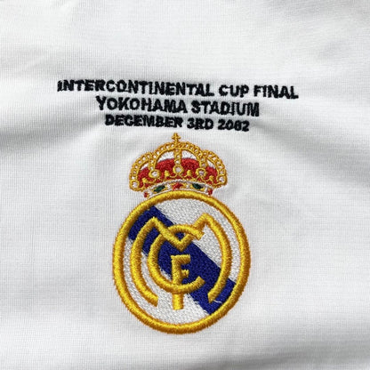 【正規品2002-2003 adidas Real  Madrid Home UCL L/S RONALDO #11】