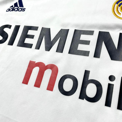 【正規品2002-2003 adidas Real  Madrid Home UCL L/S RONALDO #11】