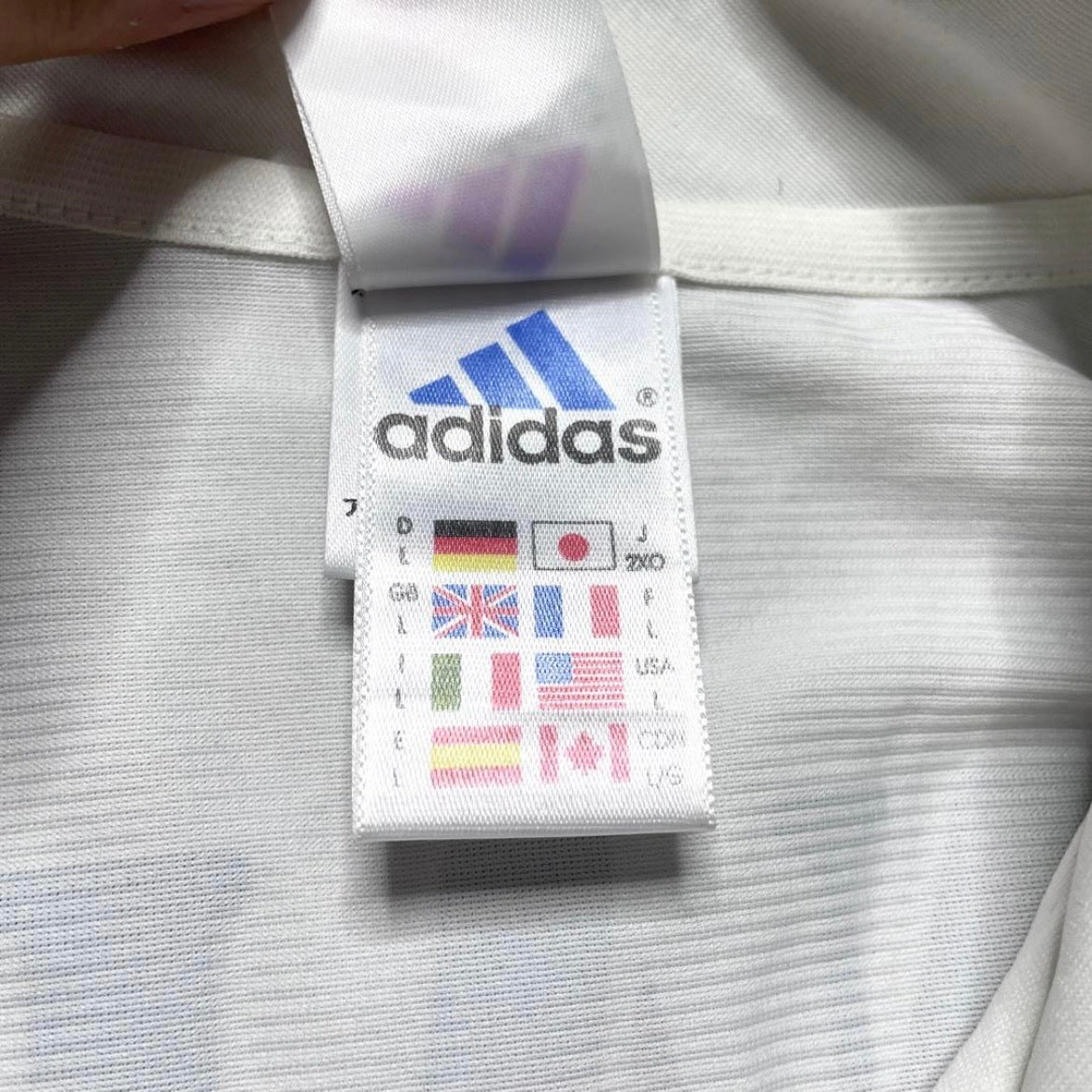 【正規品2002-2003 adidas Real  Madrid Home UCL L/S RONALDO #11】