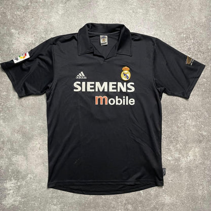 【正規品2002-2003 adidas Real  Madrid away 100th ZIDANE #5】