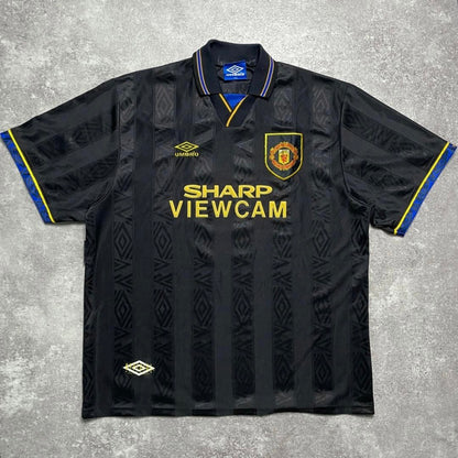 【正規品1993-1995 UMBRO Manchester United away CANTONA #7】