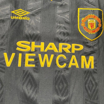 【正規品1993-1995 UMBRO Manchester United away CANTONA #7】