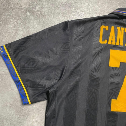 【正規品1993-1995 UMBRO Manchester United away CANTONA #7】