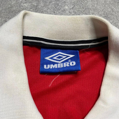 【正規品1998-2000 UMBRO Manchester United home Beckham #7】