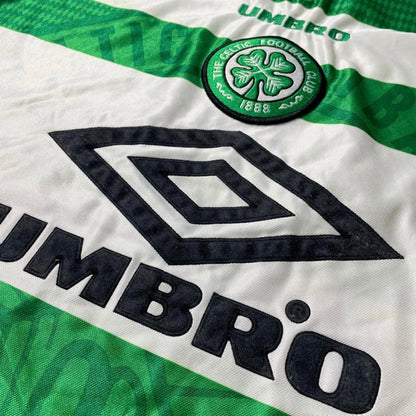 【正規品1997-1999 UMBRO Celtic Home shirt】