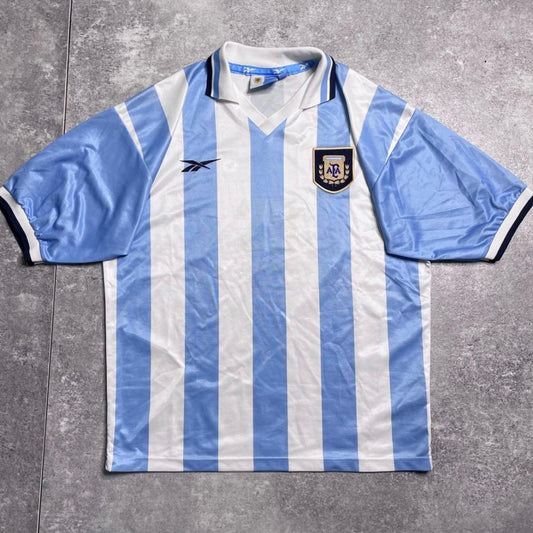【正規品1999 Reebok Argentina home shirt】