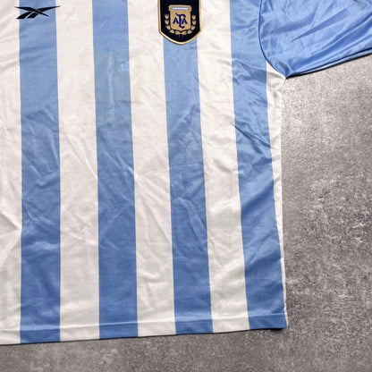 【正規品1999 Reebok Argentina home shirt】