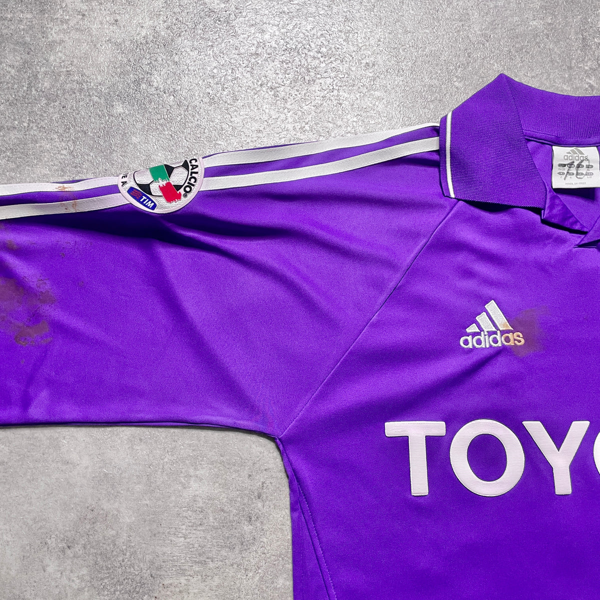 【正規選手支給実使用品2004-2005 Fiorentina home L/S NAKATA #10】