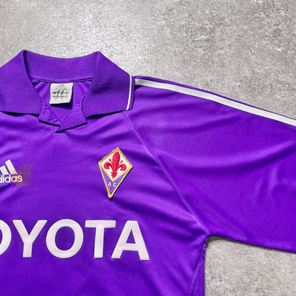 【正規選手支給実使用品2004-2005 Fiorentina home L/S NAKATA #10】