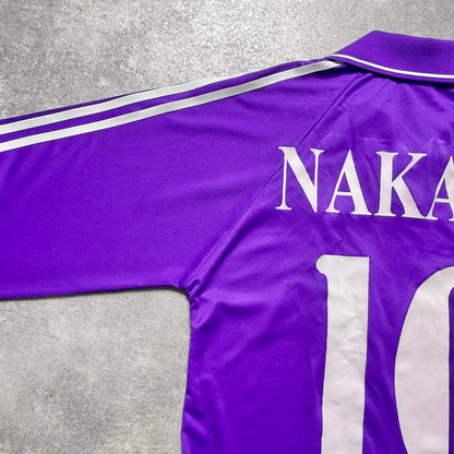 【正規選手支給実使用品2004-2005 Fiorentina home L/S NAKATA #10】
