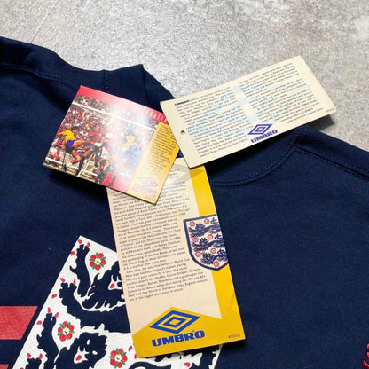 【BNWT正規品1990s UMBRO England training sweat top】