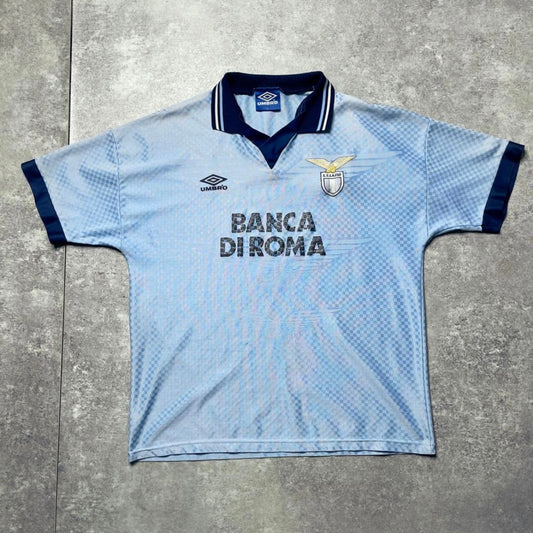 【正規品1995-1996 UMBRO S.S.Lazio home shirt】