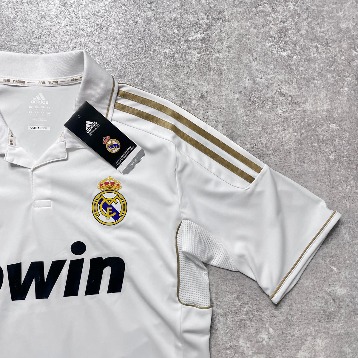 【BNWT正規品2010-2011 adidas Real Madrid home shirt】