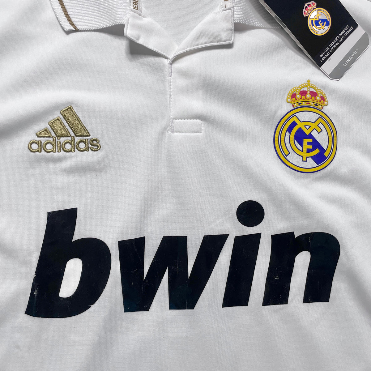 【BNWT正規品2010-2011 adidas Real Madrid home shirt】