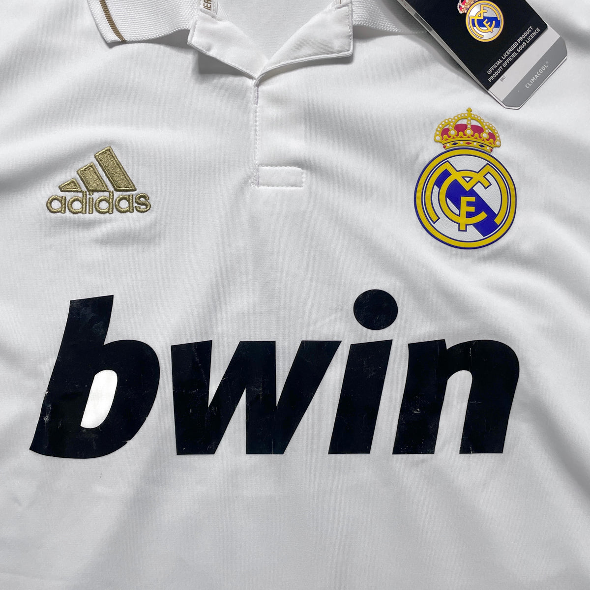 【BNWT正規品2010-2011 adidas Real Madrid home shirt】