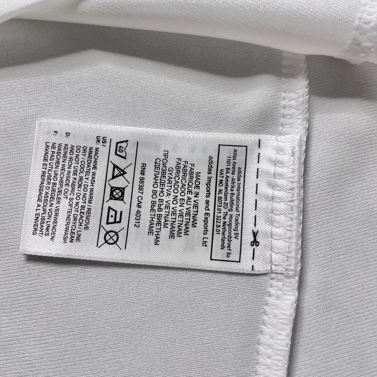 【BNWT正規品2010-2011 adidas Real Madrid home shirt】