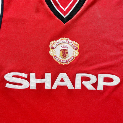 【正規品1984-1986 adidas Manchester United home shirt】