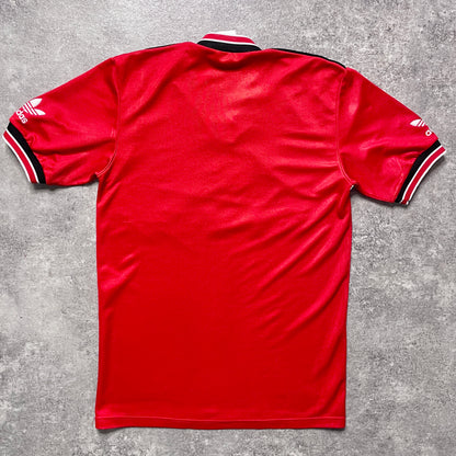 【正規品1984-1986 adidas Manchester United home shirt】