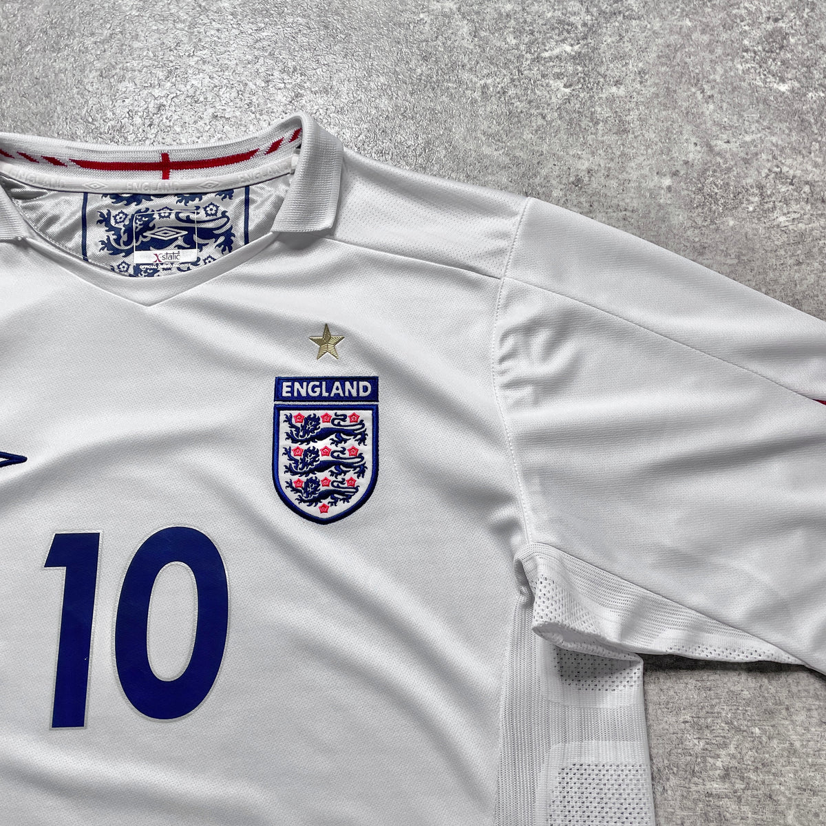 【正規品2005-2007 UMBRO England Home L/S OWEN #10】