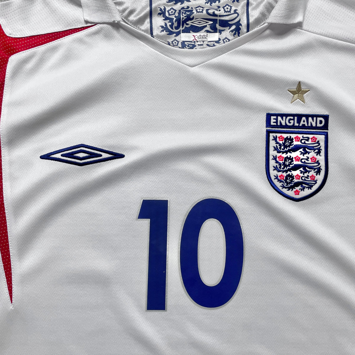 【正規品2005-2007 UMBRO England Home L/S OWEN #10】