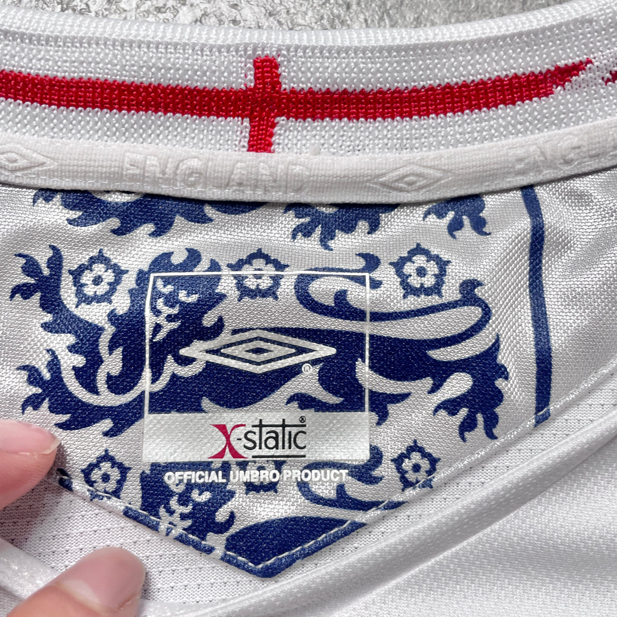 【正規品2005-2007 UMBRO England Home L/S OWEN #10】