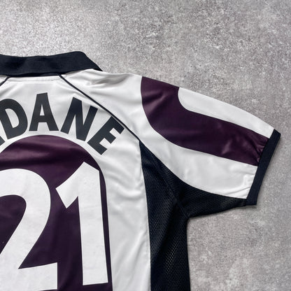 【正規品1997-1998 kappa Juventus home ZIDANE #21】