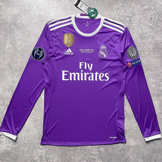 【BNWT正規品2016-2017 adidas Real Madrid away UCL Final RONALDO #7】