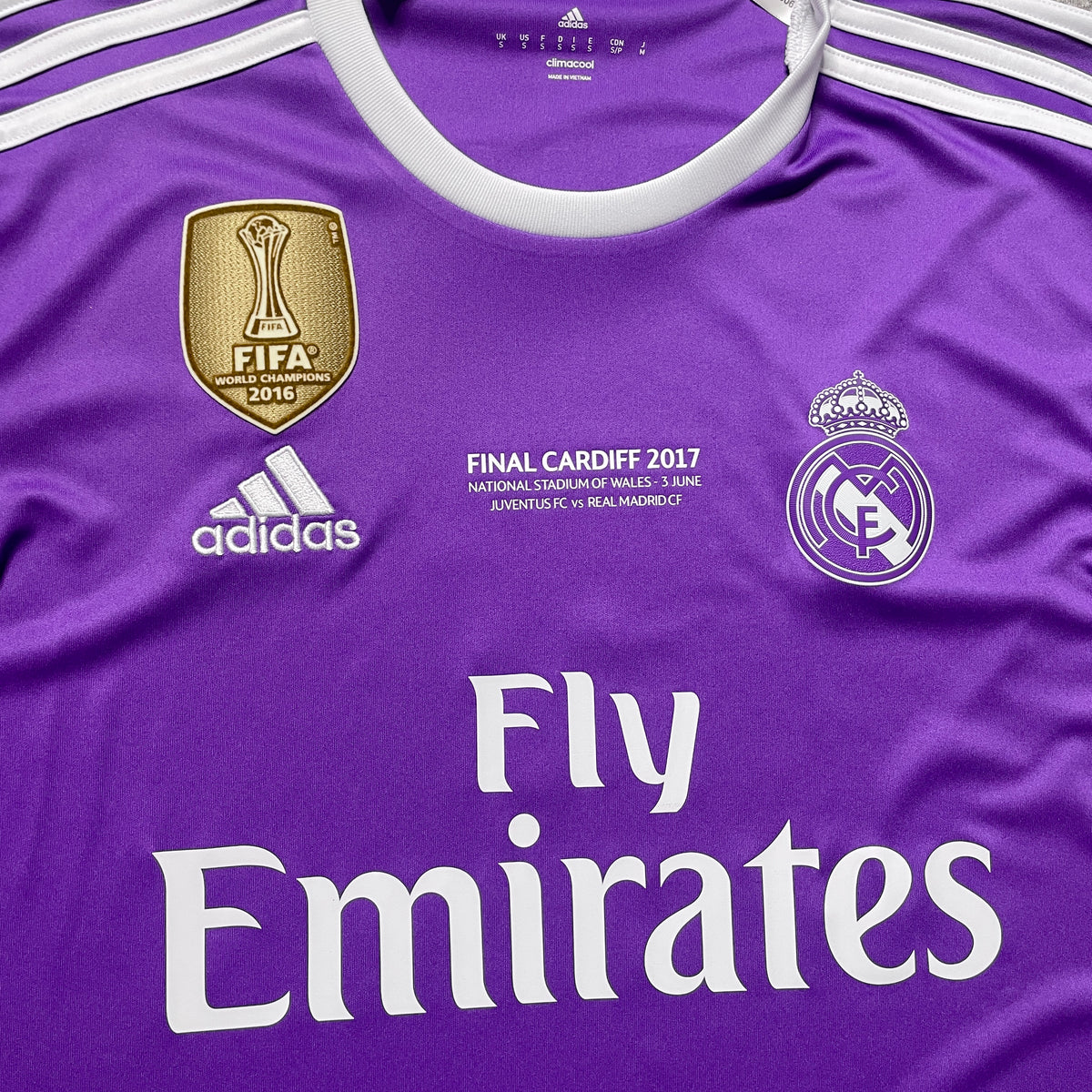 【BNWT正規品2016-2017 adidas Real Madrid away UCL Final RONALDO #7】