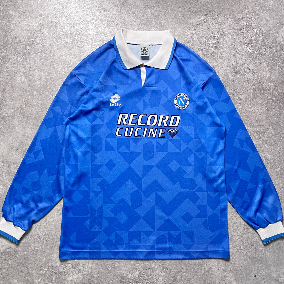 【正規品1994-1996 Lotto Napoli home L/S shirt】