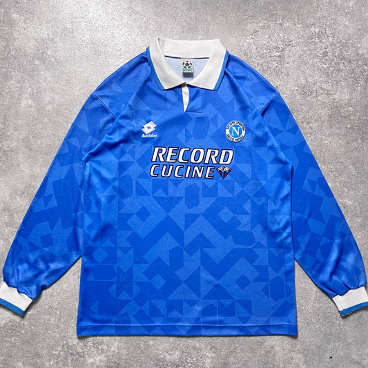 【正規品1994-1996 Lotto Napoli home L/S shirt】