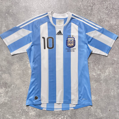 【正規品2010-2011 adidas Argentina home MESSI #10】