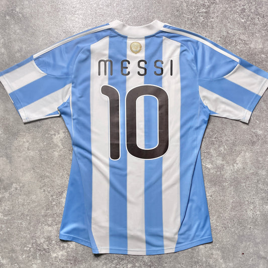 【正規品2010-2011 adidas Argentina home MESSI #10】