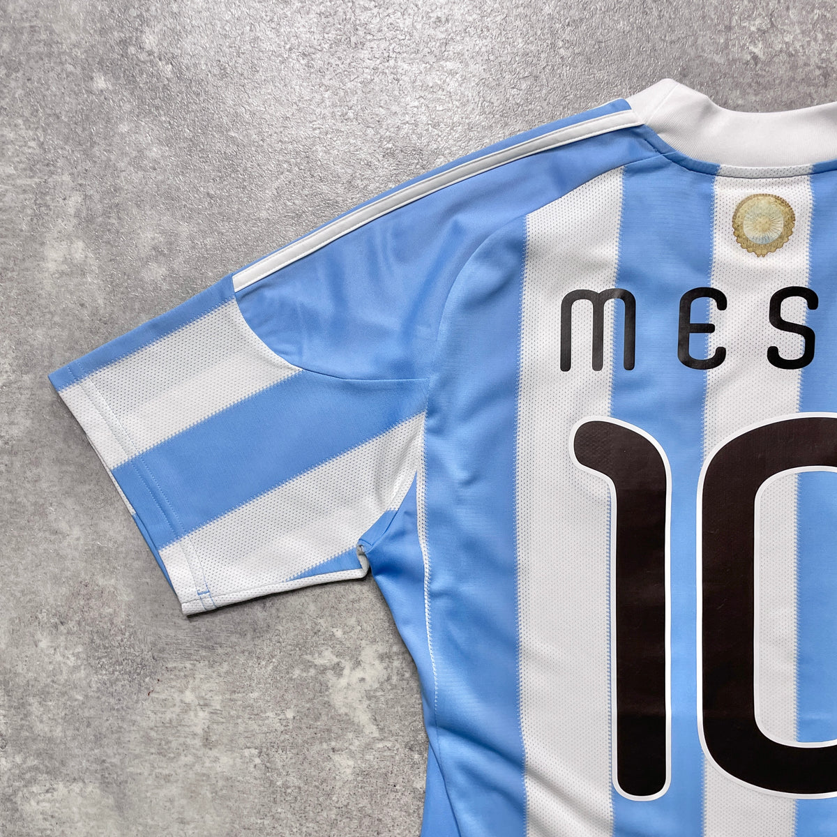 【正規品2010-2011 adidas Argentina home MESSI #10】