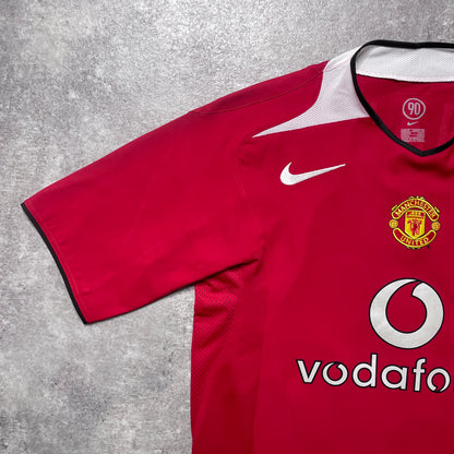 【正規品2004-2006 NIKE Manchester United home RONALDO #7】