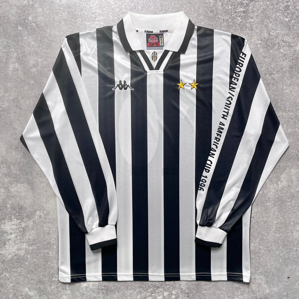 【正規品1996 Kappa Juventus Intercontinental cup DEL PIERO #10】